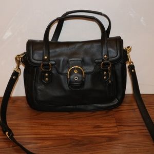 Authentic Ladies Coach Leather Purse Black F27231